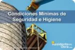 RESIDENTE de OBRA - IMAGEN - Cuáles son las Condiciones Mínimas de Seguridad e Higiene en las Obras de Construcción - 10