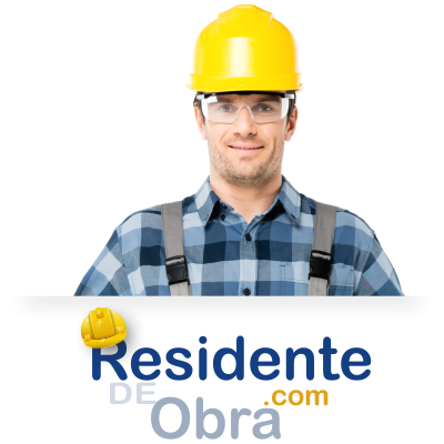 RESIDENTE de OBRA-IMAGEN-Logo-inicio-hombre trabajador supervisando el trazo de su obra contractual-01