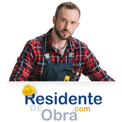 RESIDENTE de OBRA-IMAGEN-Logo-inicio-hombre trabajador supervisando su obra-01