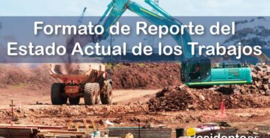 Formato para el Reporte del Estado Actual del Lugar de los Trabajos 9 RESIDENTE de OBRA - IMAGEN - Formato para el Reporte del Estado Actual del Lugar de los Trabajos - 10