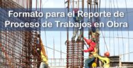 RESIDENTE de OBRA IMAGEN Formato para el Reporte del Proceso de los Trabajos en la Obra 11