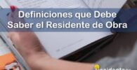 RESIDENTE de OBRA - IMAGEN - Definiciones Importantes que Debe Saber el Residente de Obra - 11