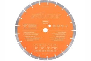 IMAGEN - ResidenteDeObra - cortador Evolution Hoja de diamante premium de 30 5 cm con borde segmentado y alta concentración de diamante 1 en orificio - 01