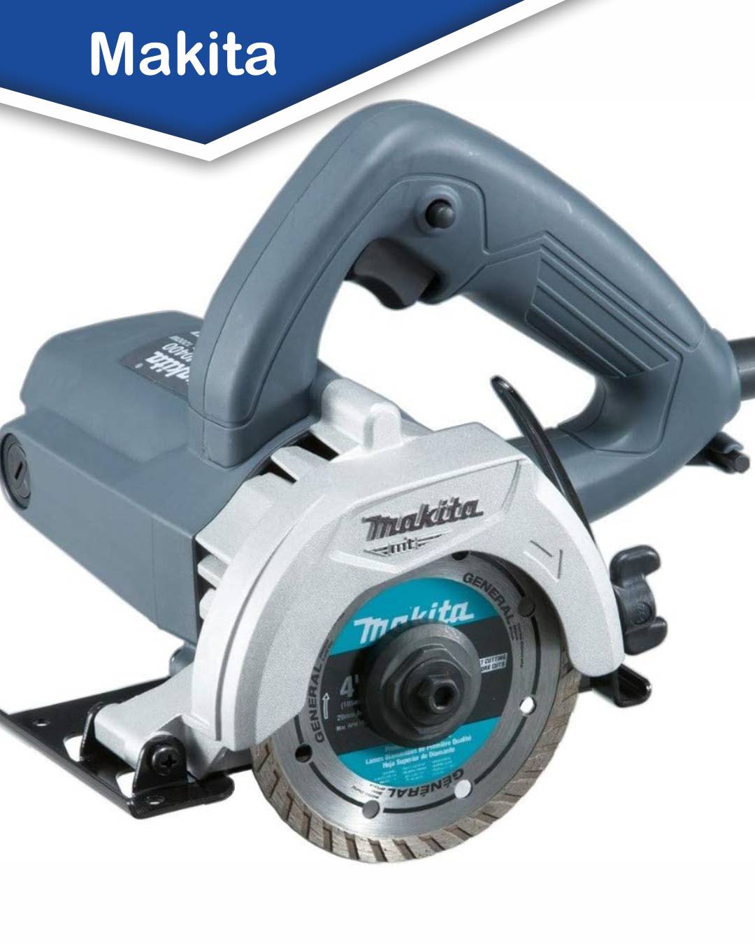 IMAGEN - ResidenteDeObra - cortadoras de concreto - M0400GC Makita Cortadora de Mármol 13 800 Rpm 1 200W - 02